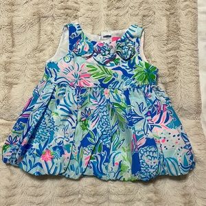 Lilly Pulitzer infant/baby bubble dress